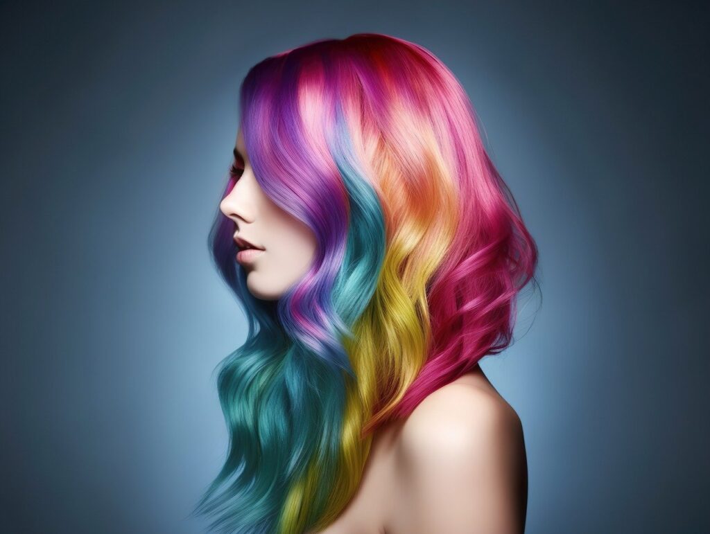 ai generated, woman, colorful hair-8296813.jpg